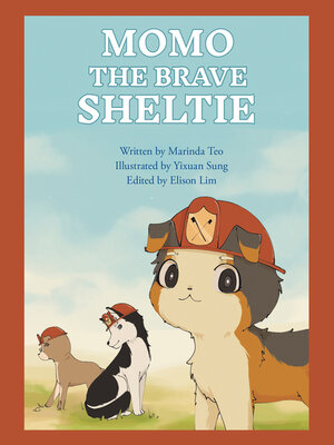 cover image of Momo the Brave Sheltie